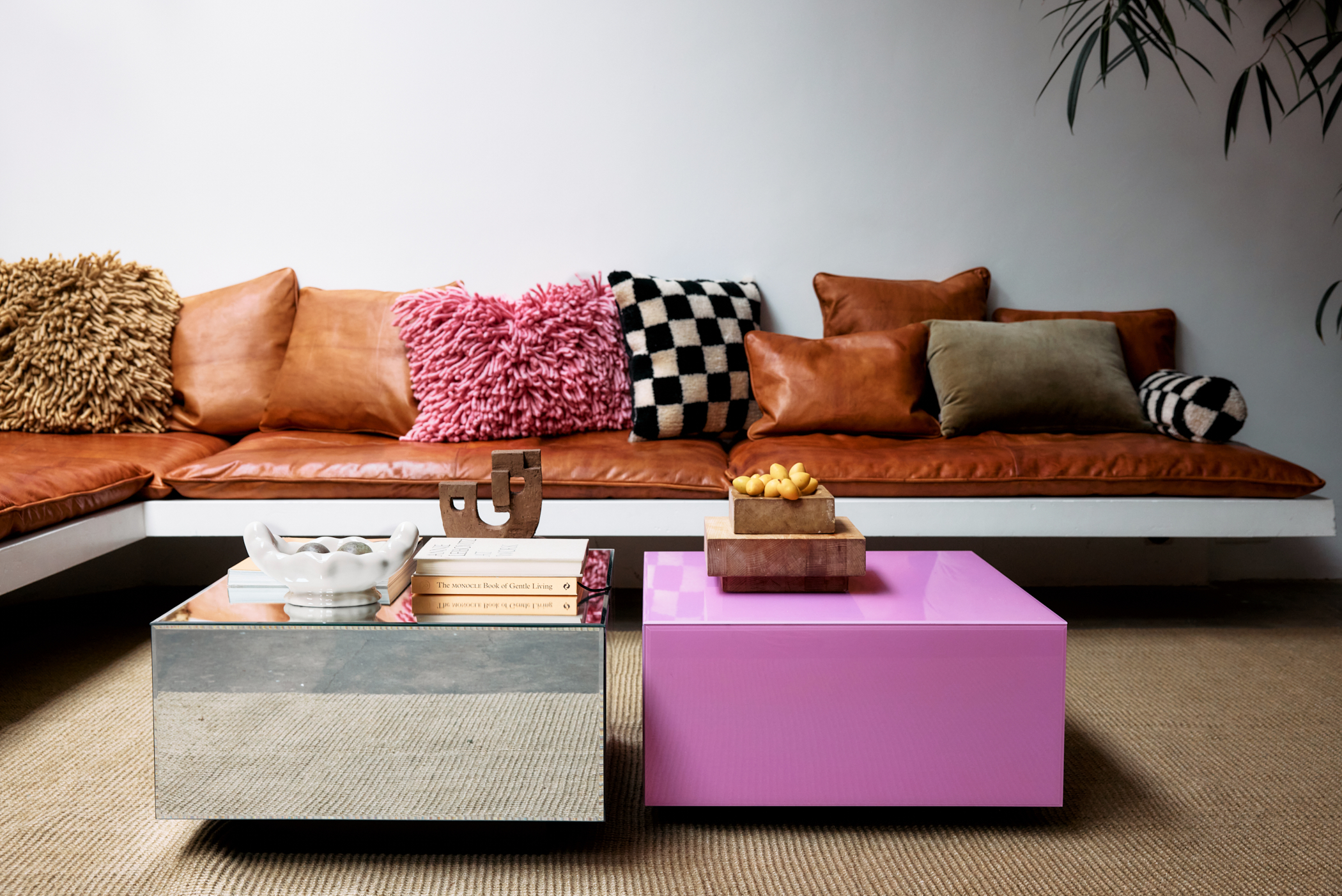 Mirror block table clear L | HKLIVING