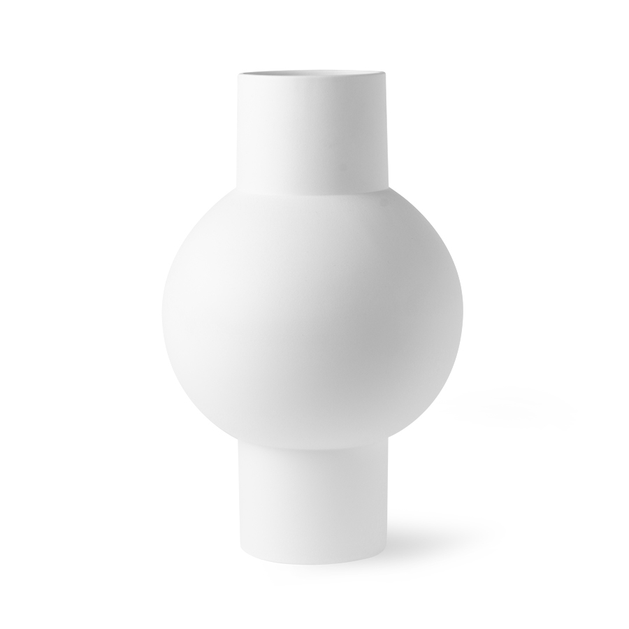 【抽選販売】FRGMT M'Quve's Vase White Matt white vase S | HKLIVING