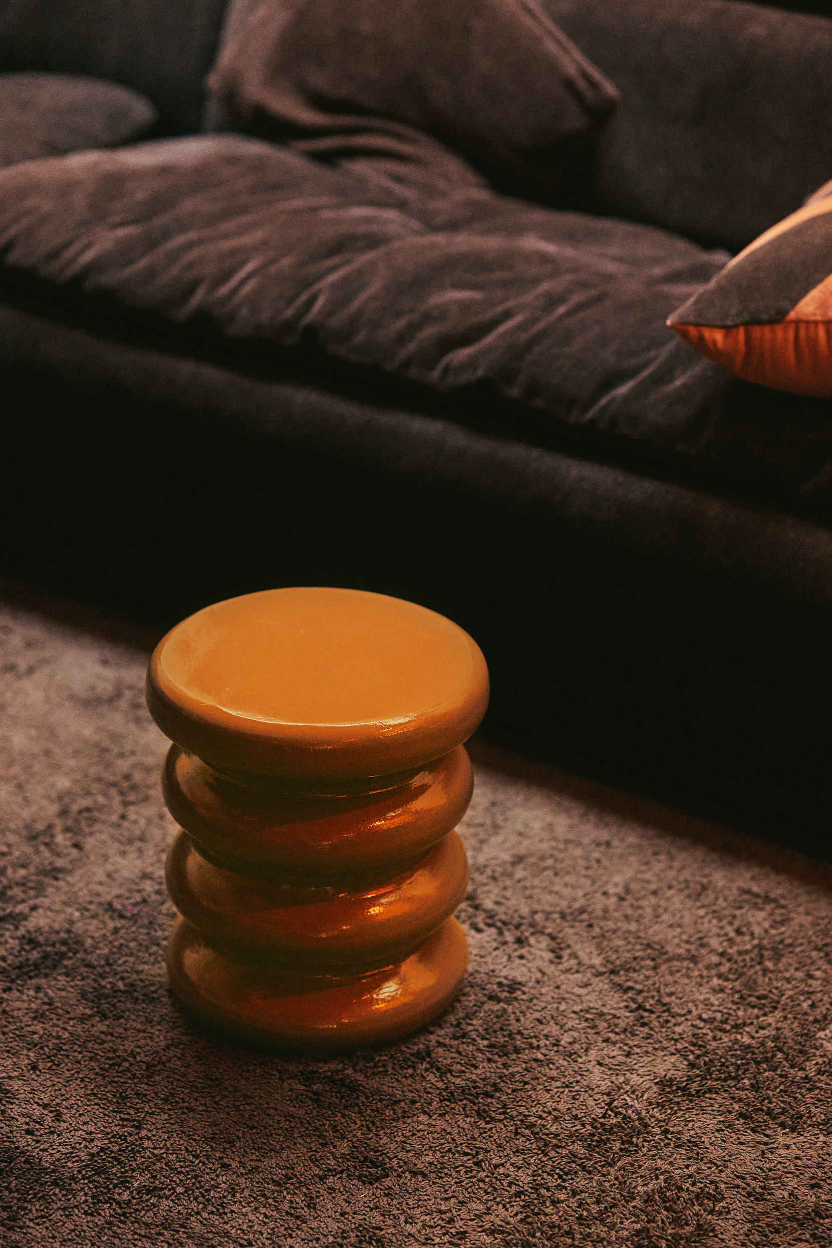 Allure side table caramel | HKLIVING