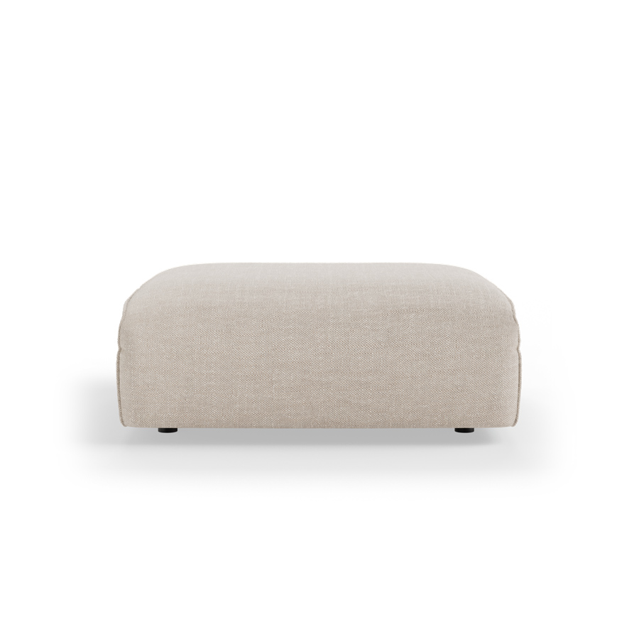 FLAKE couch: element hocker, pure, ivory