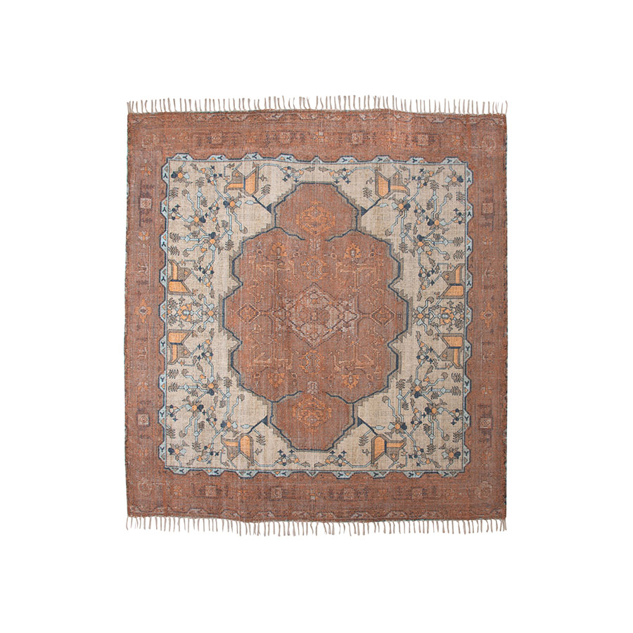 Printed rug square overtufted (250x250) | HKLIVING