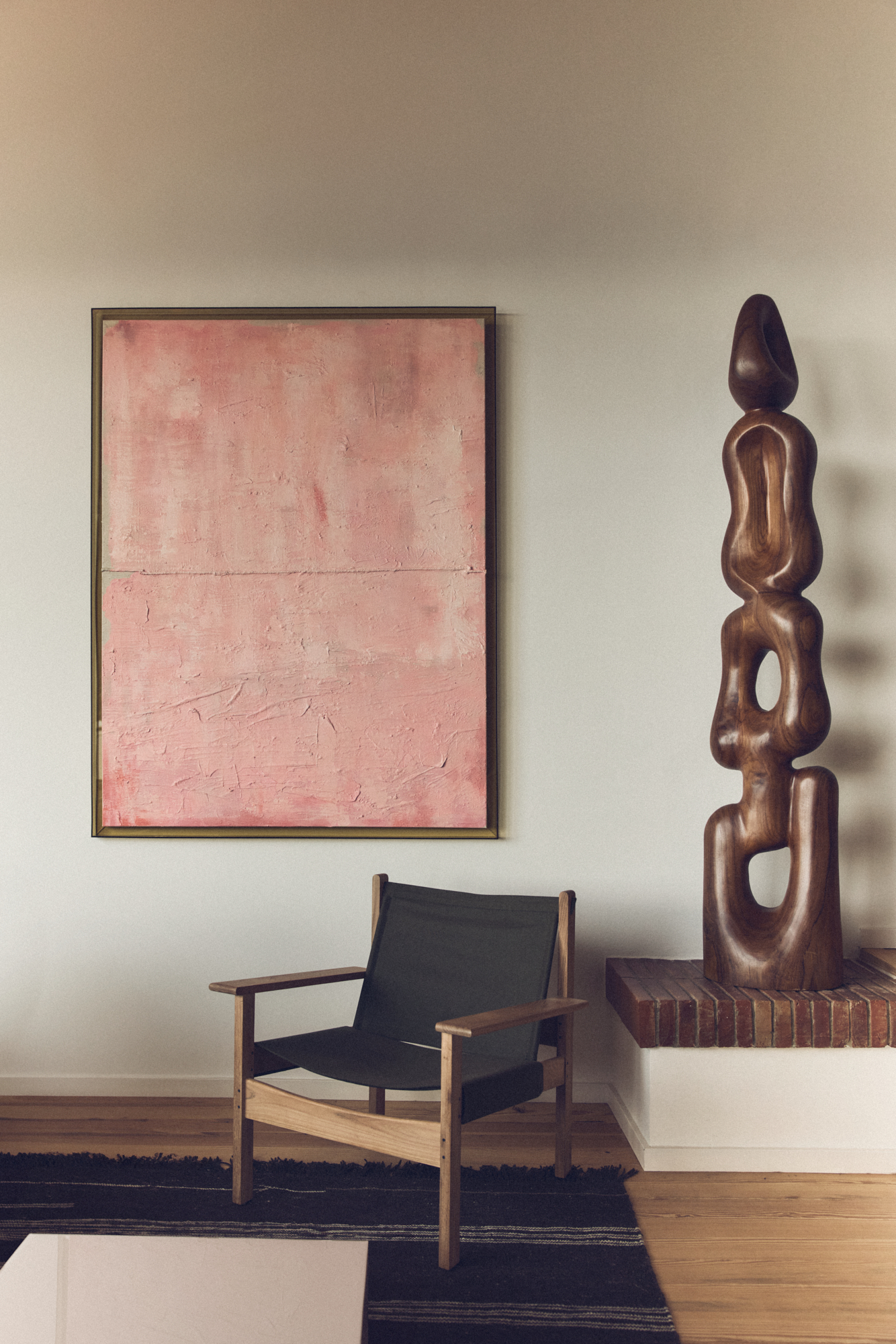 Framed artwork thousand layers (127x167cm) | HKLIVING