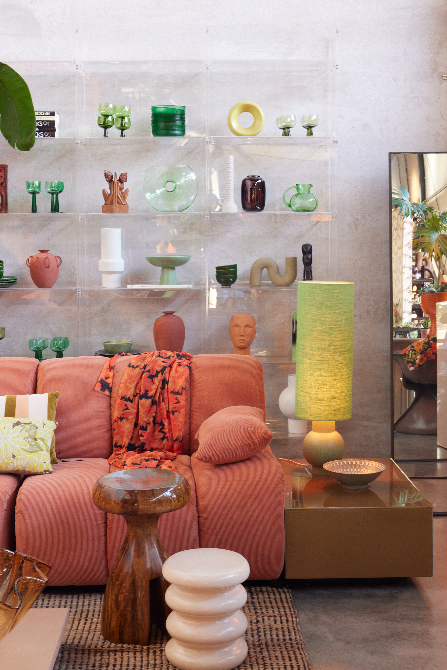 マロン Allure side table cream | HKLIVING