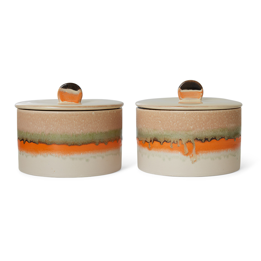 70s ceramics: cookie jar, burst | HKLIVING