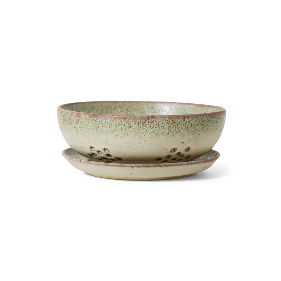 70s ceramics: berry bowl, slush | HKLIVING