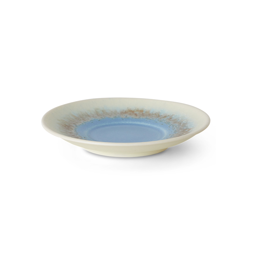 70s ceramics: saucer azure | HKLIVING