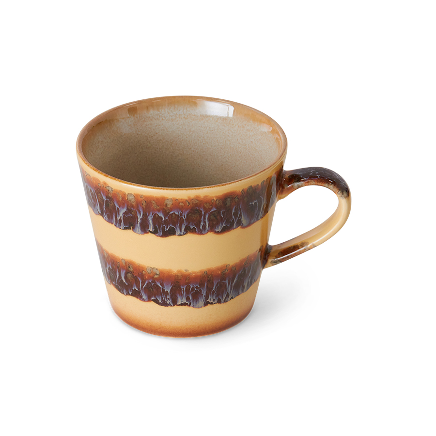 70s ceramics: cappuccino mug cliffs | HKLIVING