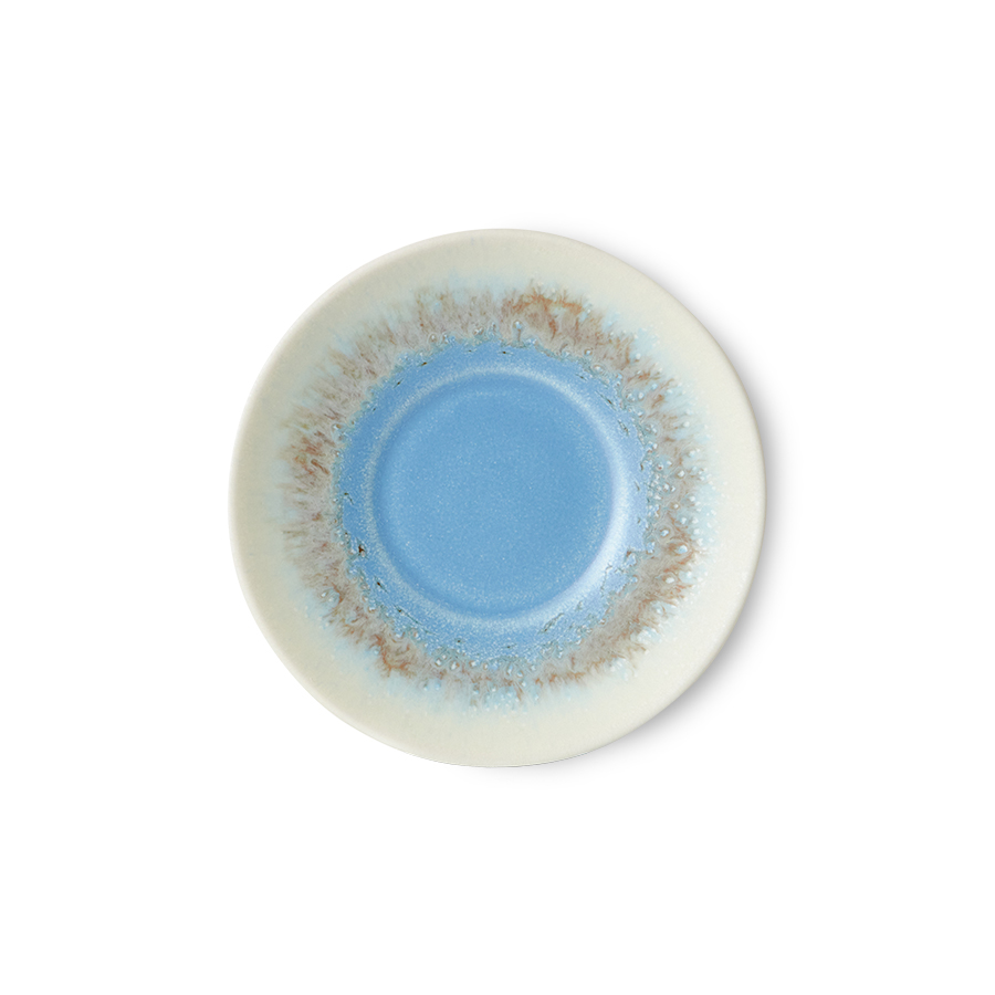 70s ceramics: saucer azure | HKLIVING