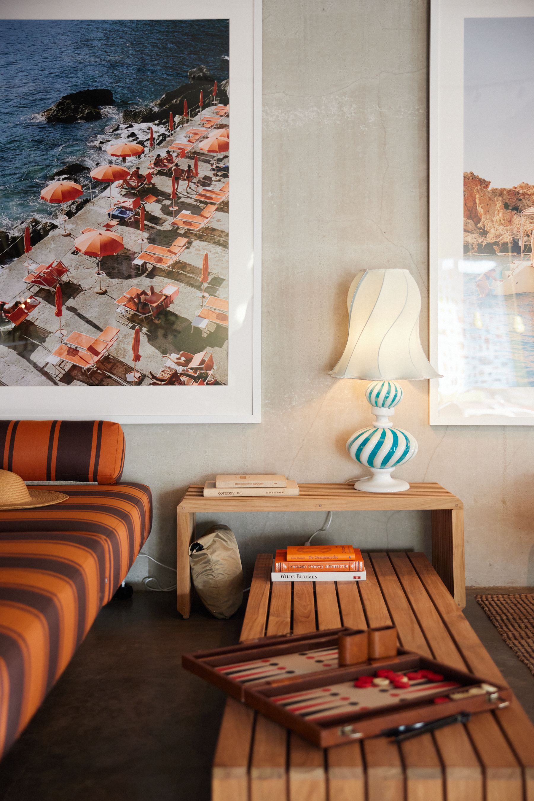 Slatted bench teak, 96x43 cm | HKLIVING