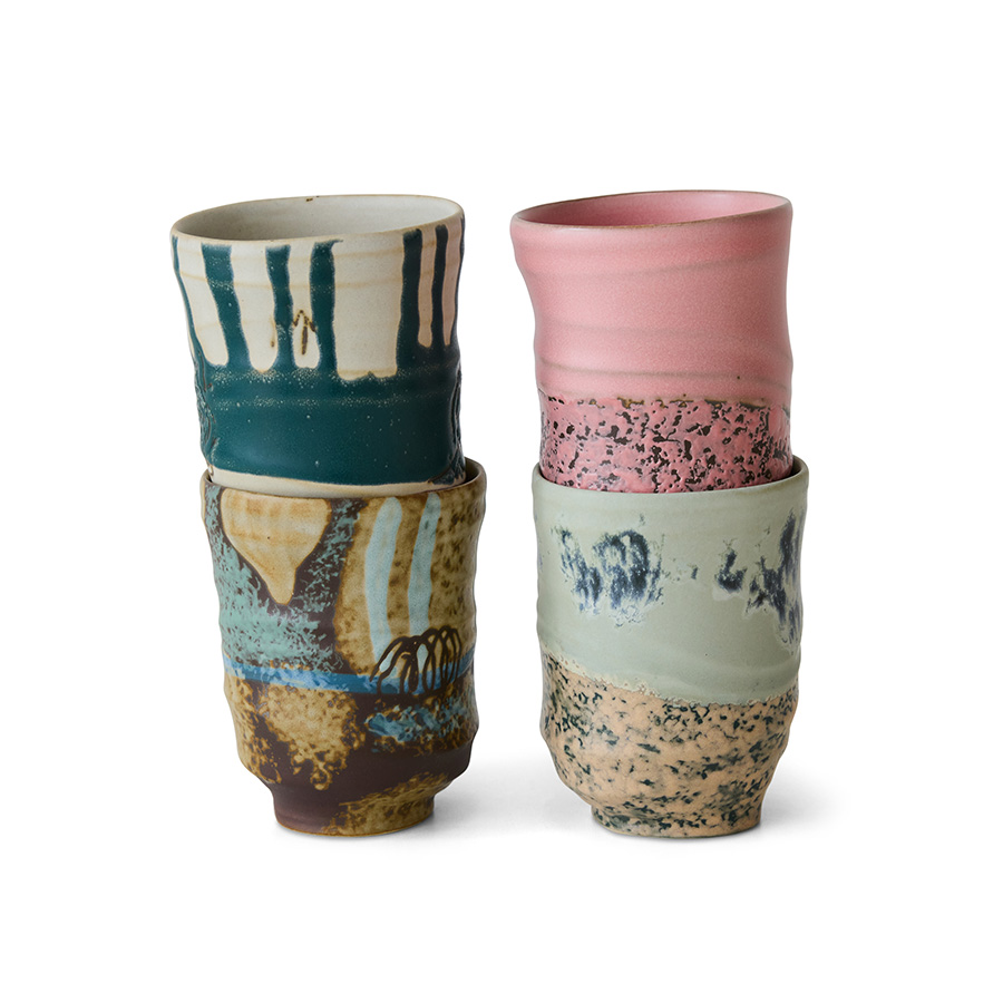 希少作★鯉江良二★織部マグカップ★KIRIN　MUG　COLLECTION Kaneko Kohyo Rinka Mug & Saucer | Drinkware | ARJ Los Angeles